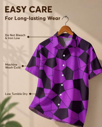 Image of 99TIMORO Funny Movie Mens Hawaiian Shirts Button Down Short Sleeve