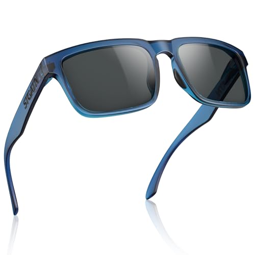 Image of STGATN Big Head Sunglasses for Men - 155MM for Large Wide Heads Men's TR90 Ultralight UV400 Protection Glasses