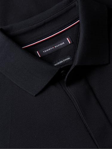 Image of Tommy Hilfiger Men's Short Sleeve Casual Polo Shirts in Regular Fit with Hidden Placket Design