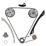 Donbalauto Timing Chain Kit 2 VVT Gear Sprocket Kit Compatible With Land Rover Range Rover, Freelander, Evoque, Discovery 2.0L Replace For CJ5E6C525AD CJ5E6C524AD CJ5E6K297AB CJ5E6K255AB