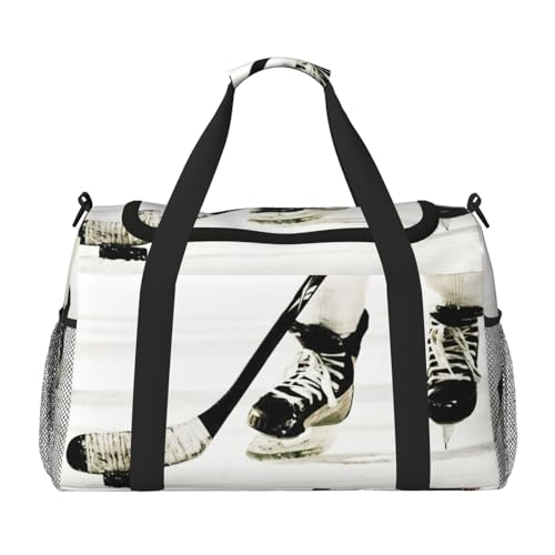 Sac de voyage hockey sur glace grand volume pour sport et weekend