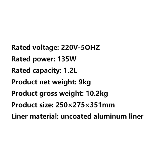 BANYANU Speiseeismaschine, Home Mini Kleine DIY Hausgemachte Kegeleis Vollautomatische Obstmaschine Für Elektrische… – Bild 8