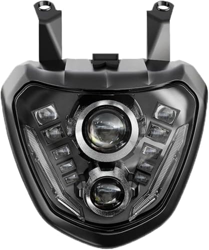 Phare de moto pour MT 07 FZ 07 2014-2017 optique projecteur LED E-Mark