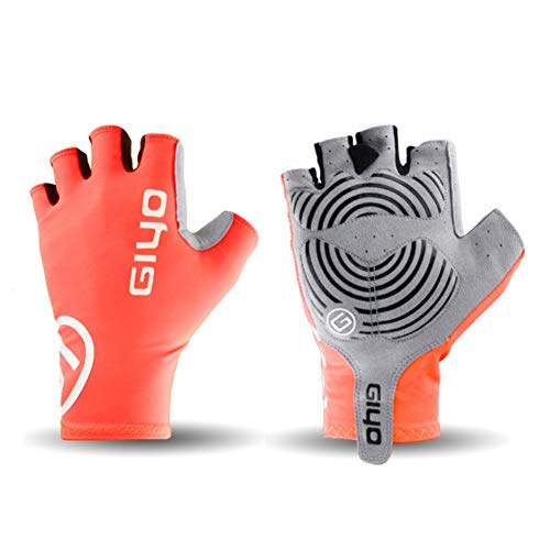 Weixinbuy Breaking Wind Cycling Half Finger Gants Anti-Slip Gel Vélo Lycra Tissu Mitaines VTT Gants Respirant Racing Gant De Vélo De Route Cover