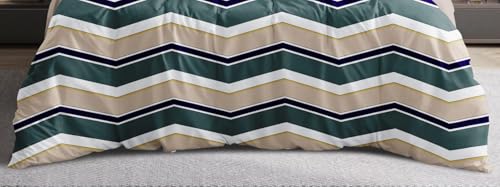 Image of The Royal King Collection 350 TC King Size Bedsheet with 2 King Size Pillow Covers| Beautiful Designer Flat Sheet | Luxury Soft Sheet (3pcs Set) |108x108 inches. (Multicolor-6615)
