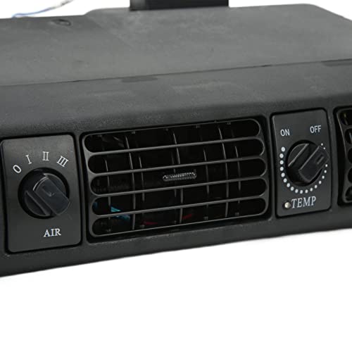 Condizionatore D'aria Universale Sotto il Cruscotto 360 CFM Sostituzione Evaporatore Aria Condizionata per Camper Van Camper 12 V Sotto Cruscotto Cruscotto Presa D'aria Centrale (12V)