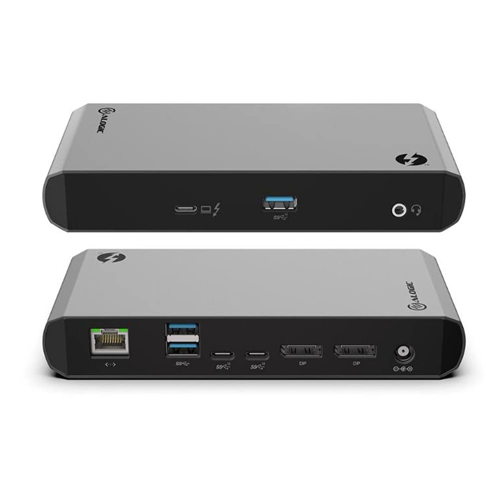 Dock Thunderbolt 3 ALOGIC pantalla dual 4K y carga de 60W para MacBook 3