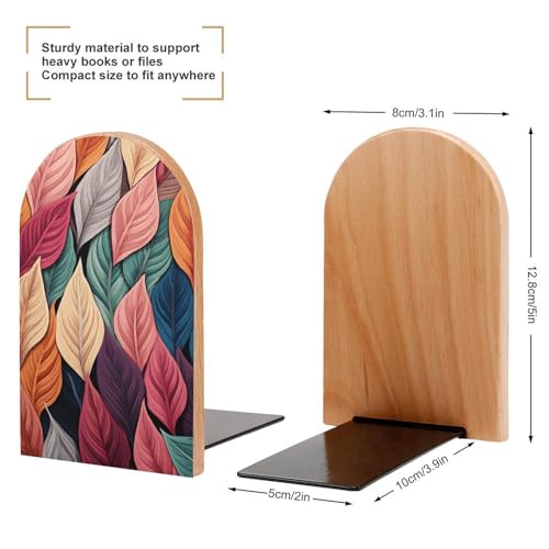 Serre-livres en bois pour étagères support CD DVD jeux