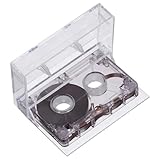 BESPORTBLE Transparente Audiokassette Leere Musikkassette Beschreibbar Für Audioaufnahmen Sprachaufnahmen Musikaufnahmen Ersatzzubehör Für Recorder
