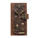 Geldbörse für Kupplungskarten – Geldbörse mit Kuhfall, kleine Geldtasche | Geldbörse im Vintage-Stil für Geldscheine, Notizen, Ausweise, Schlüssel, kompakter Organizer für Frauen Handtasche