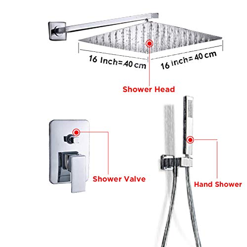 Pomme de douche avec douchette résolvant le manque de débit - 4