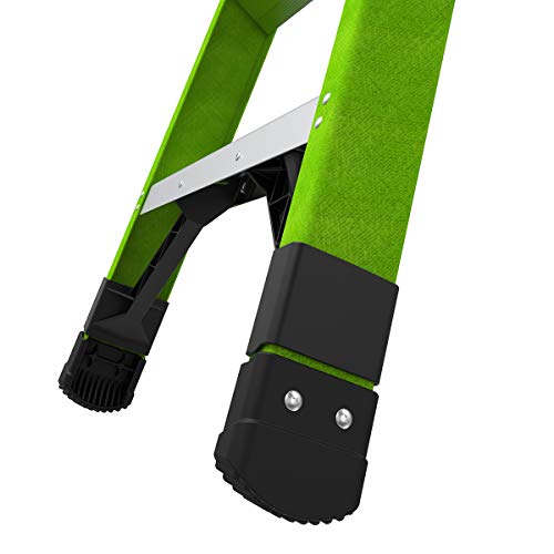 Little Giant Ladders, King Kombo, Professional, 6 Ft. A Frame, 10 Ft. Extension, Single Hinge, Fiberglass, Type 1AA, 375 lbs Weight Rating, (13906-001)