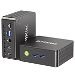 GMKtec Mini PC, G3 PRO Intel Core i3-10110U (Beats 4300U/N150), 16GB DDR4 RAM (Dual Channel) 512GB PCIe M.2 SSD, Desktop Computer 4K Dual HDMI/USB3.2/WiFi 6/BT5.2/2.5GbE for Office, Business