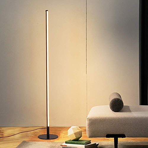 Lámpara de Pie Led 18W de 125cm con control remoto y tricolor 2