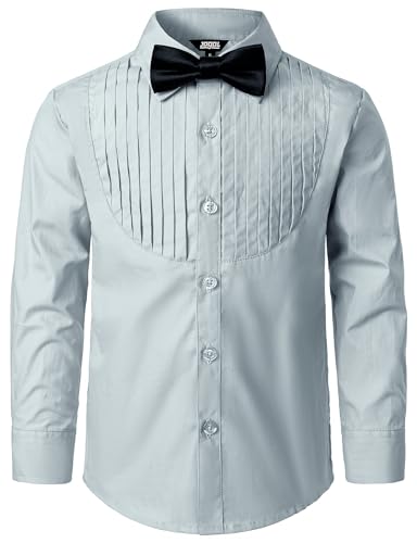 TABELLA DELLE TAGLIE: La camicia Oxford per ragazzi è adatta per bambini di età compresa tra 5-14 anni e di altezza compresa tra 110-164, si prega di consultare la tabella delle taglie.