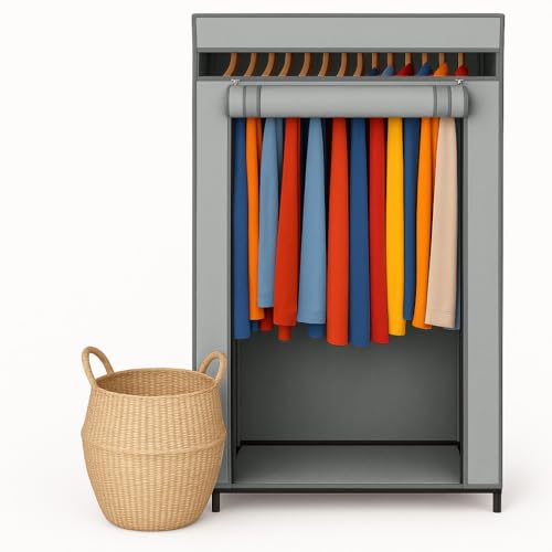 HOLDN’ STORAGE Portable Wardrobe Closet - 50 lb Capacity, Internal