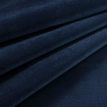 54" Wide JB Martin Upholstery Velvet Fabric Como Sold by The Yard Indigo