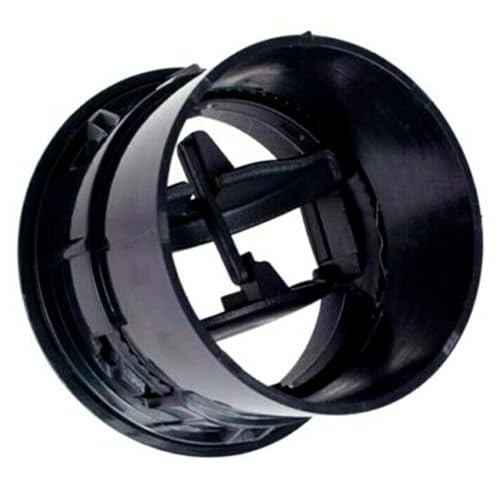 Salida del deflector de salpicadero compatible con Duster 2010-2017 y Sandero MK1 negro 2