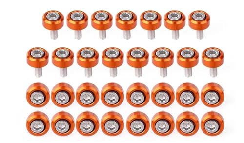 Vis boulons et clips de fixation pour garde boue cadre moto 990ADV kit carénage complet 31pcs