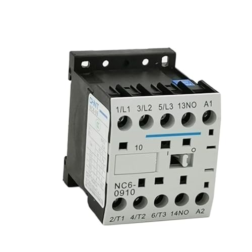 Contacteur AC 220V 9A NC6-0910 avec contact 1 NO pour circuit electrique