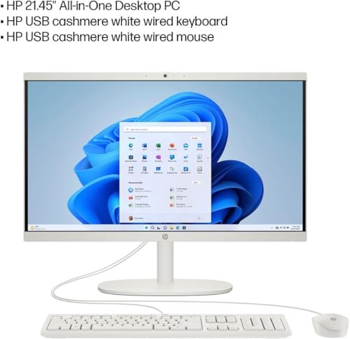 Image of HP 22 inch FHD All-in-One Desktop Computer,Windows 11 Home