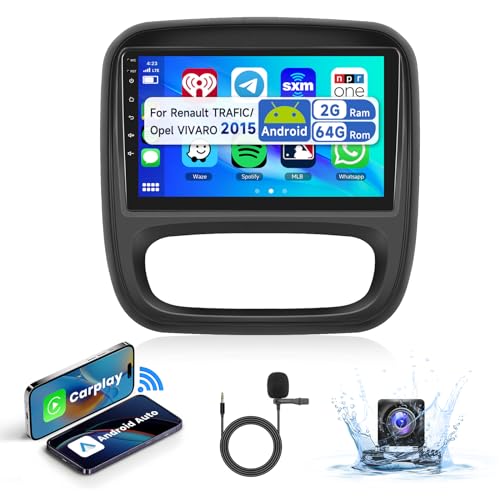 Voyagez connecté en Opel Vivaro 2015 grâce au grand écran tactile de 9''