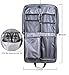 Foldable Carry On Garment Bag Fit 3 Suits, 44-inch Suit Bag for Travel and Business Trips with Shoulder Strap