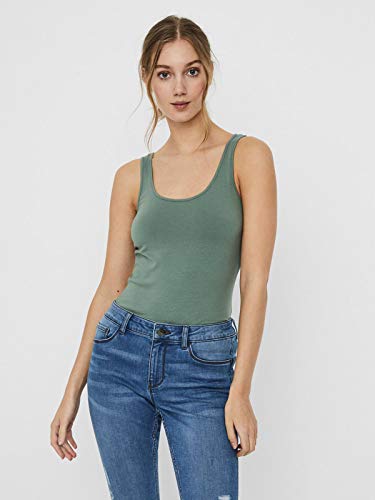 VERO MODA Damen VMMAXI My Soft UU Tank TOP GA 3PACK. Laurel Wreath/Laurel Wreath &. XL – Ansicht 2
