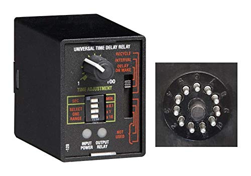 TRU3 - Time Delay Relay, 28 V, 0.1 s, 1000 min, TRU Series, DPDT, 10 A (TRU3)