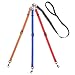 MoSANY 3 Way Dog Leash Reflective Adjustable Coupler No Tangle Detachable 3 in 1 Multiple Dog Leash with Soft Padded Handle for 1 2 3 Dog Pet Cat Puppy Walking Training (Multi-Color) (Multi-Color)