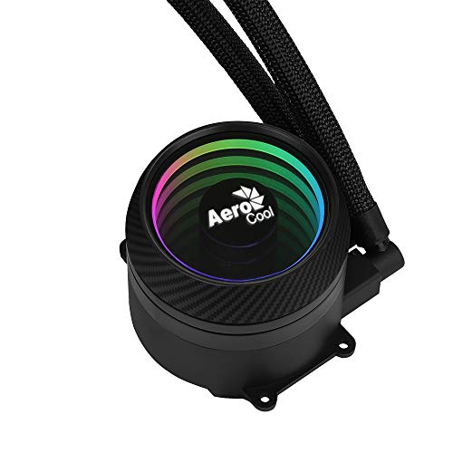 Image of Aerocool MIRAGE L120 CPU Liquid Cooler, 120mm ARGB Fan, TDP 200W, Black