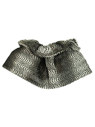 Luxury Divas Brown Gradient Faux Cloche Fur Caplet Shawl2