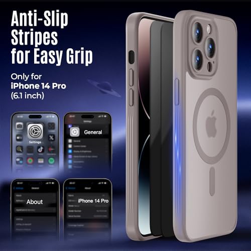 Image of Symcele Designed for iPhone 14 Pro Case, Natural Titanium