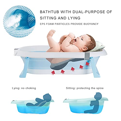 SONARIN Vasca da Bagno Pieghevole per Bambini con
