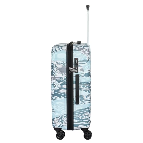 Image of NOVEX Ranger 24-Inch Trolley Suitcase for Men & Women | Polycarbonate Hard Shell Luggage Anti-Theft Zippers | Ideal for Office Trips, Travel & Weekend Getaways | Grey