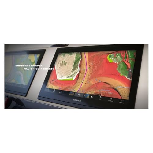 Luxury yacht Garmin navigation