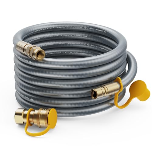 25 FT 1/2 Inch ID Natural Gas Hose