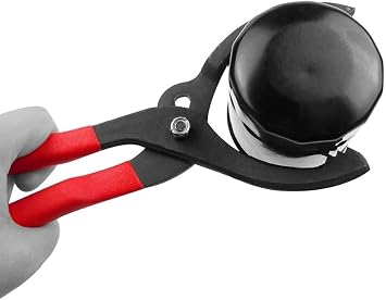 Oil Filter Wrench (L:12, Jaw Capacity: 60mm to 102mm), Automotive Oil Filter Removal Tool for Oil Change, Fuel Filter Wrench Plier (1 Set)