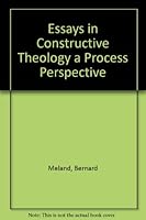 Essays in Constructive Theology a Process Perspective 0913552399 Book Cover