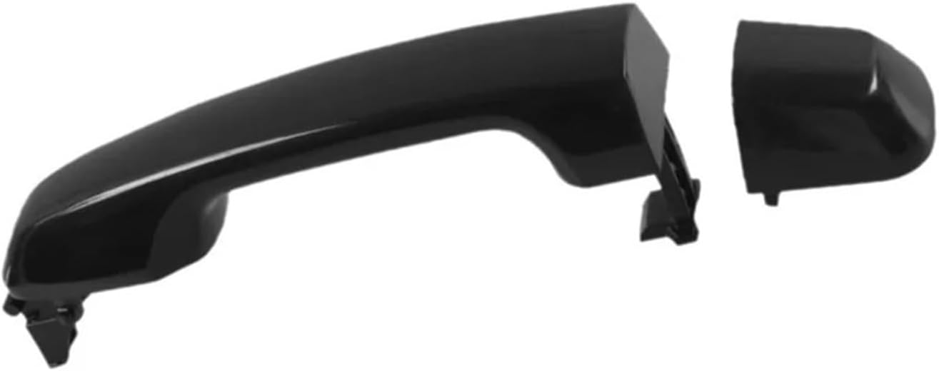 Side Door Handle Car Exterior Door Handle Cover Rear Left Right for Toyota for Landcruiser for Prado 2010-2017 69211-60090(Black Rear Right)