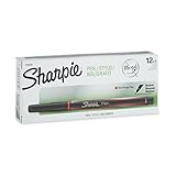 Sharpie 1765295 Medium Point Pen, Red, 12-Pack