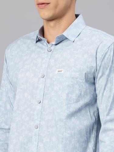 Image of Majestic Man Stylish Geomatric Print Casual Shirt - Pure Cotton| Full Sleeve | Trendy & Comfortable