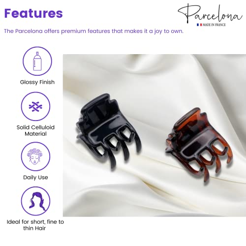 Pinzas para cabello francesas Parcelona set de 2 miniatura 2