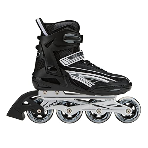Panther Xt Roller Blade Inline Skates For Men With Ankle Support, Adjustable Strap, 82Mm Wheels And Soft Boot Fit For Skating, Roller Derby, Street Hockey (8.0-Black/Gray) #TOP6