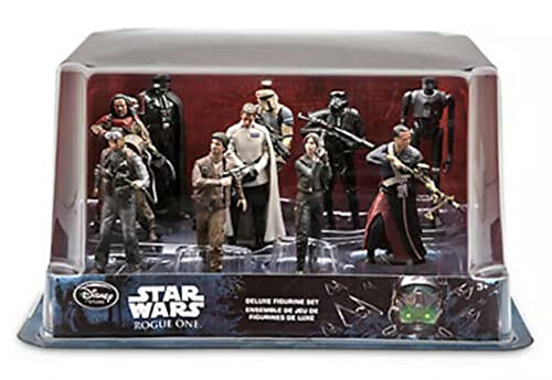 Lucas Films 10 Character Starwars Cake-Toppers / Play Set (NO