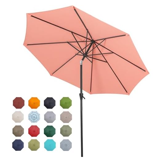 Best color for outside umbrella Tempera 7.5ft Outdoor Patio Umbrella