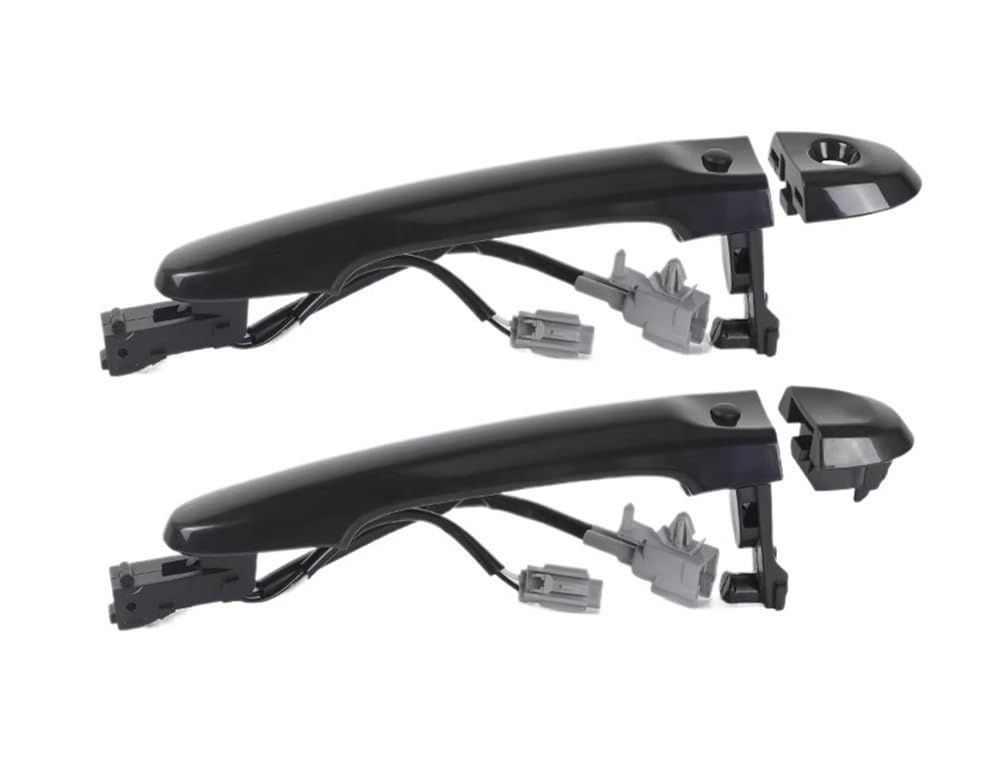RAtsch Car Side Exterior Door Handle Car Outside Door Handle Keyless Entry for Juke for F15 2010-2019 80640-3WC2A 80644-3WC2A Car Outside Door Handle(2PCS)