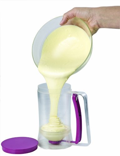 Plastica Cupcake Speciale Batter Dispenser Cuociono l'attrezzo 900ml 4-Cup capacità - immagine 6