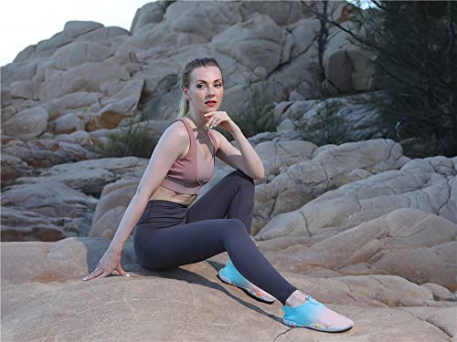 Image of Vsufim Quick-Dry Water Sports Barefoot Shoes Aqua Socks for Swim Beach Pool Surf Yoga for Women Men