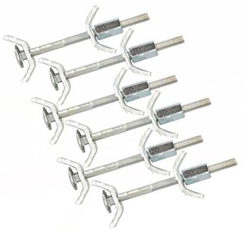 KOTARBAU® Worktop Connector for Table Top and Worktop Panel Connectors (65mm, 6), Silver, 65 mm